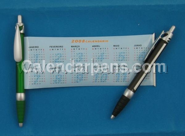 Custom calendar pens