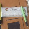 Eco-friendly Wheat Straw Calendar Pens “DRIP STRAW” - Image 2